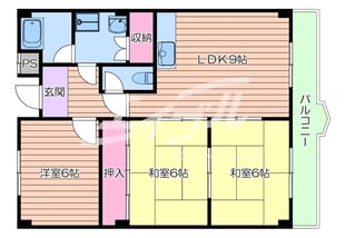 ロイヤルハイツ千里の物件間取画像